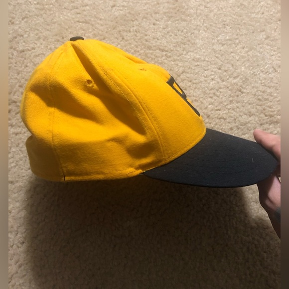 RARE Vintage Pittsburgh Pirates Cooperstown Collection Fitted Hat Sz 6 3/4 - Picture 2 of 9